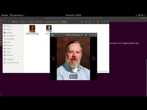 Image Steganography on Linux (with source code)