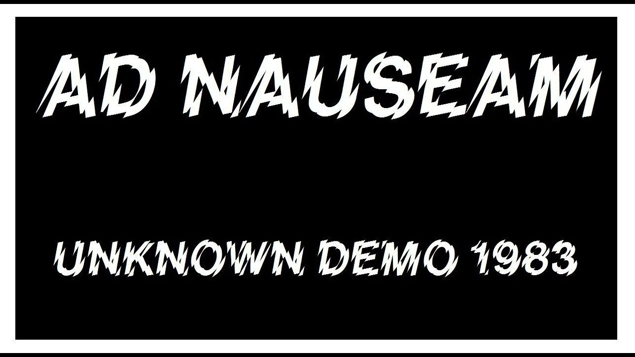 AD Nauseam Demo 1983 UK82 Punk 🎸