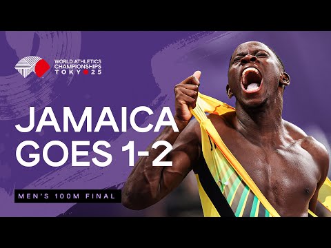 Seville beats Thompson for 100m gold with 9.77 | World Athletics Championships Tokyo 25