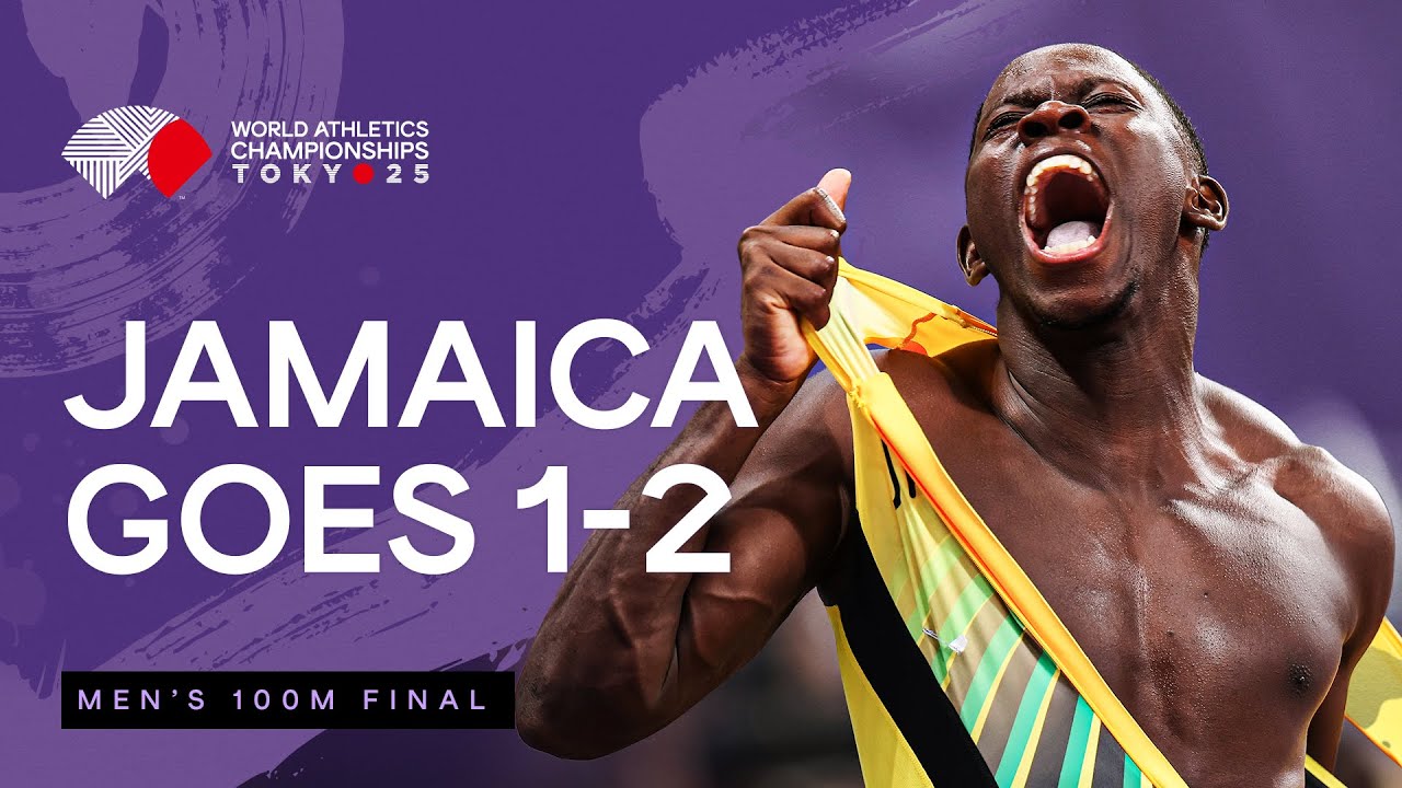 Seville Wins 100m Gold in Tokyo with 9.77s 🥇