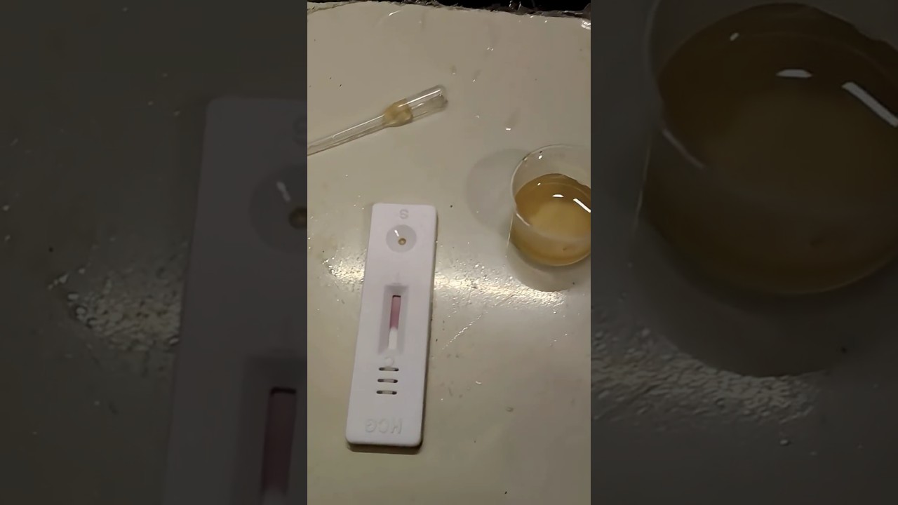 Exciting Evening Pregnancy Test Reveal! 🌆🤰 #PregnancyJourney #ViralTest