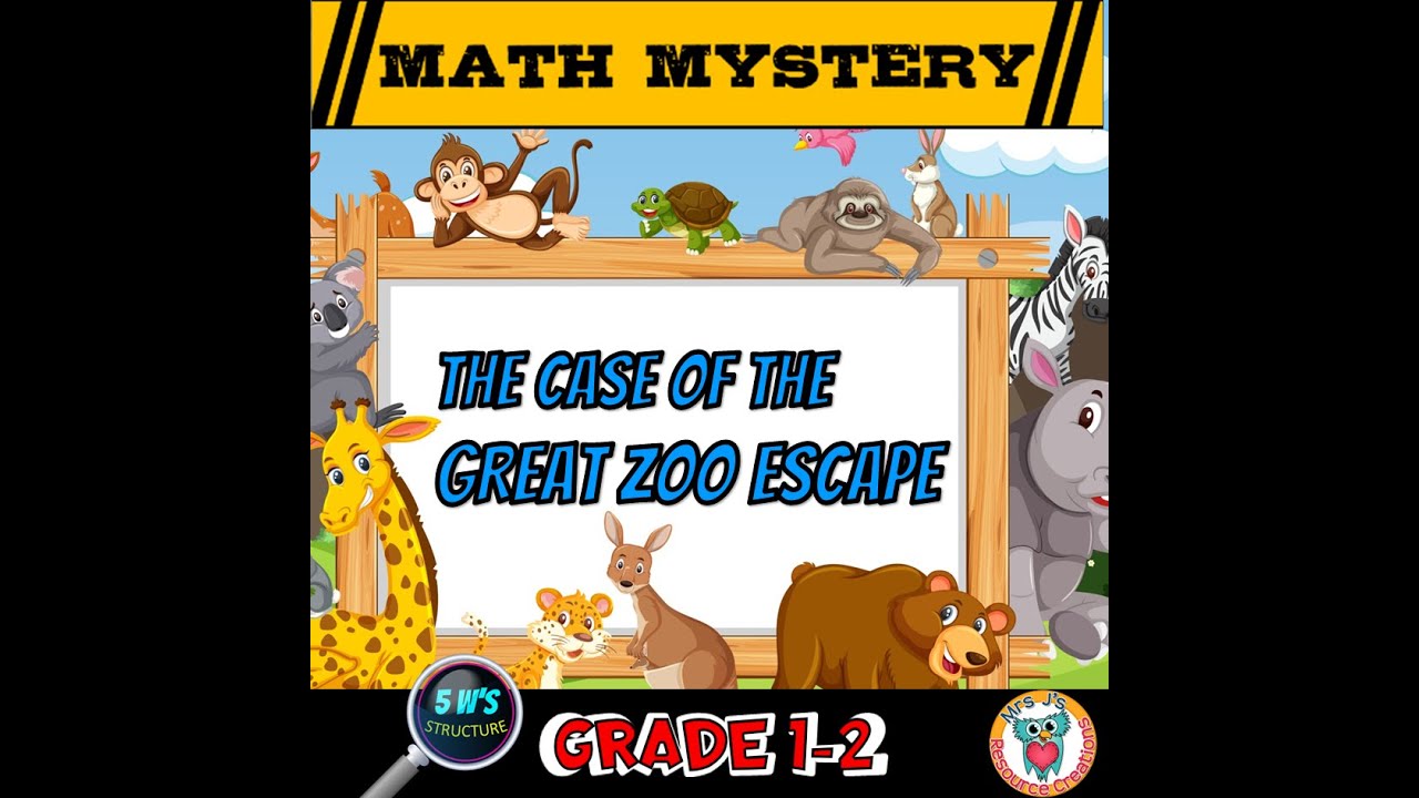 Solve the Great Zoo Escape! 🧩 Fun Math Mystery for Students