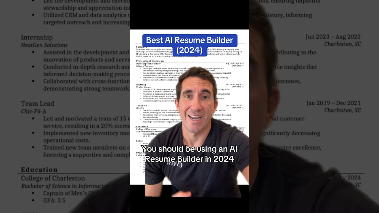 Top AI Resume Builder for 2024 🚀