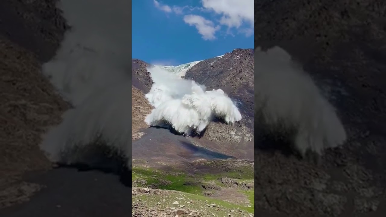 Avalanche Hits Photographer in Kyrgyzstan 🏔️