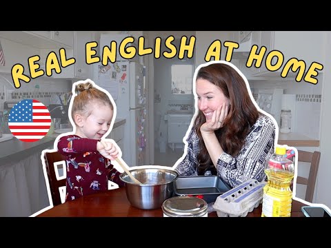 Natural English Conversation at Home *subtitles*