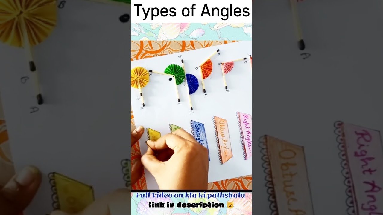 Exciting Types of Angles Project for Math Class 📐