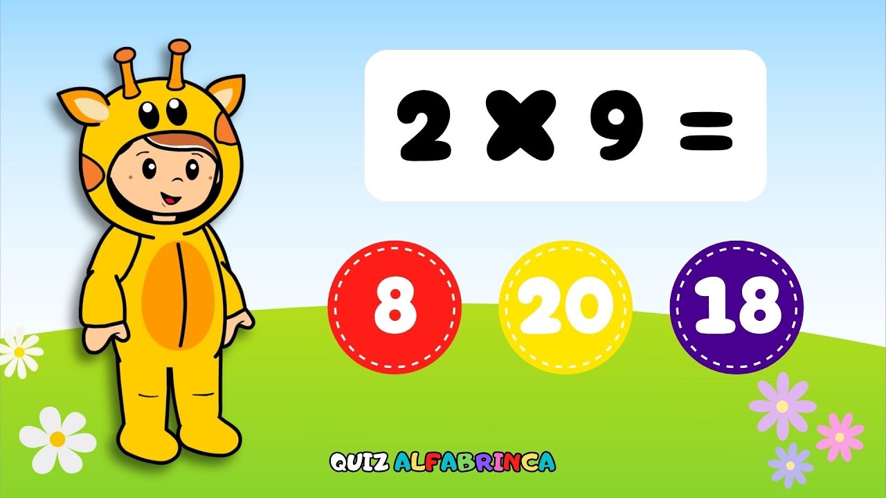 Desafie-se com o Quiz Divertido da Tabuada do 2! 🧮