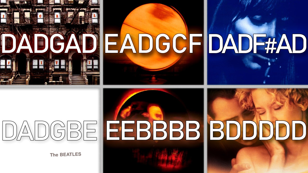 Songs Featuring Alternate Guitar Tunings