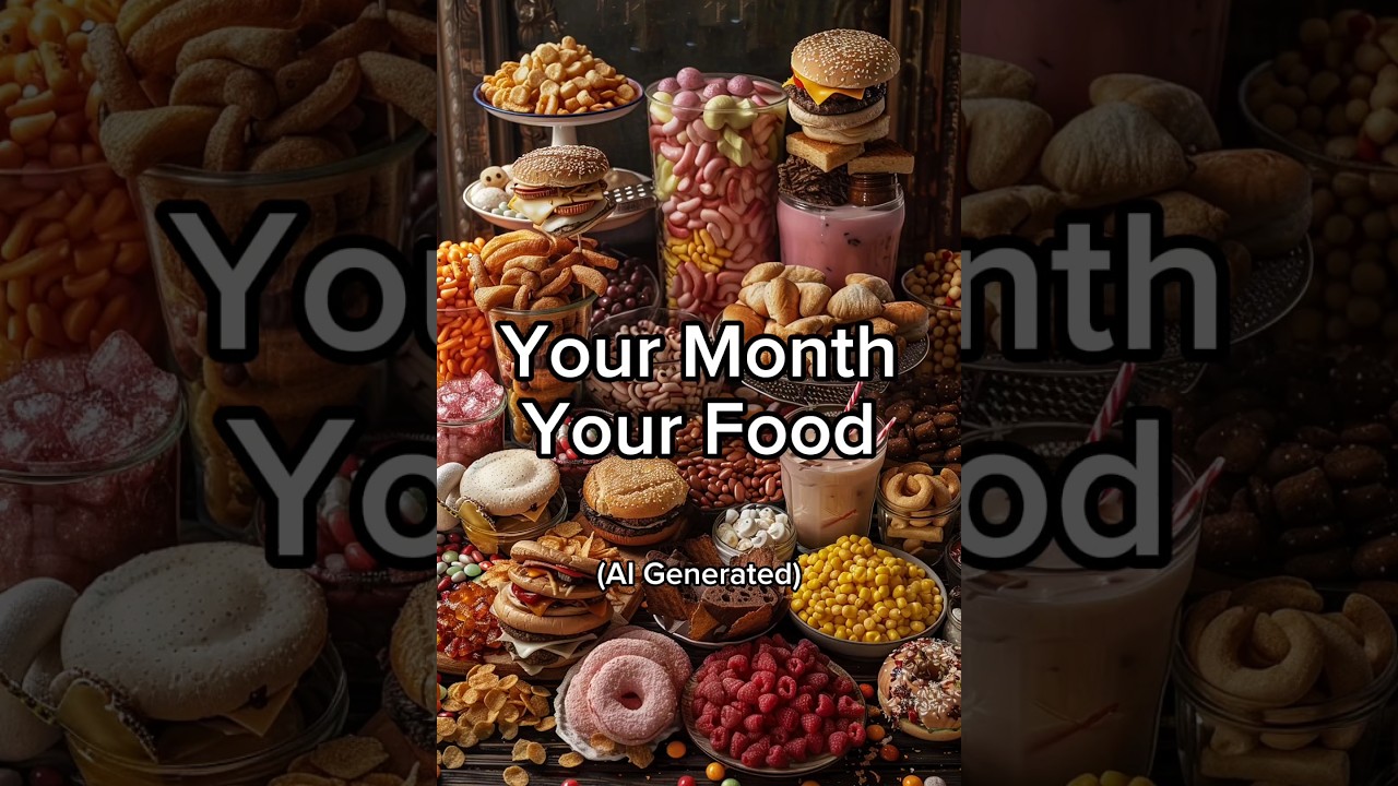 AI Creates Your Monthly Food Portraits 🍽️