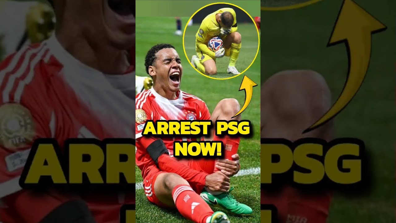 Musiala’s Leg Breaks vs PSG, Donnarumma Shocked 😱