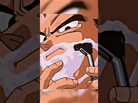 Vegeta Shaves His Mustache (DBGT edit) #dbgtedit #dbgt #dbgtedits