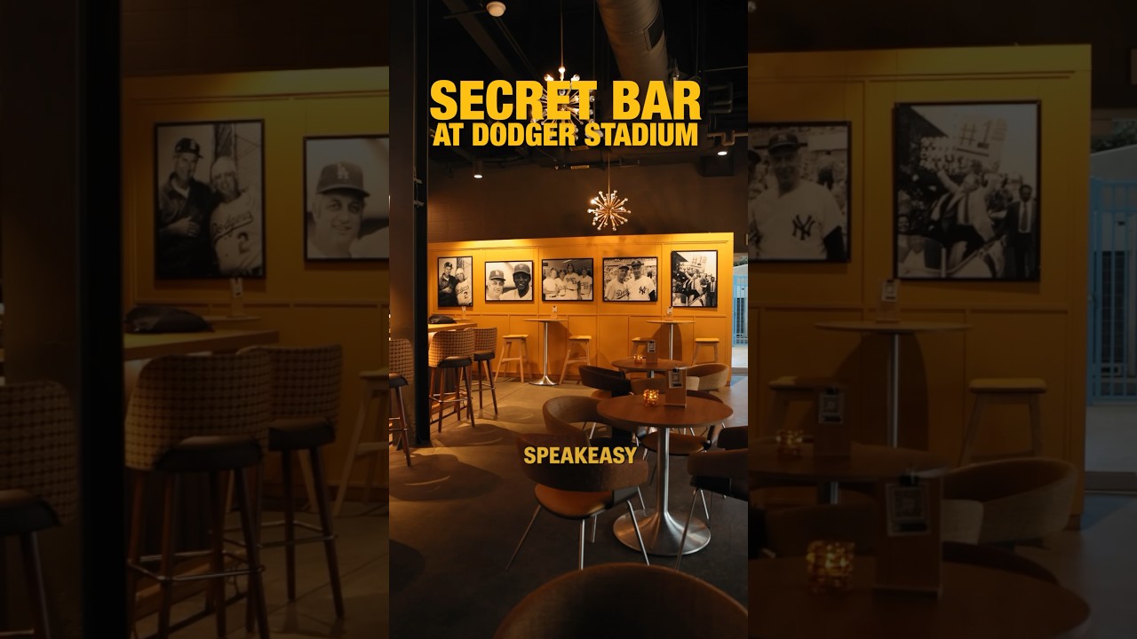 Hidden Bar at Dodger Stadium You Must Discover! 🍹