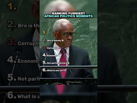 Ranking Funniest African Politics Moments😂