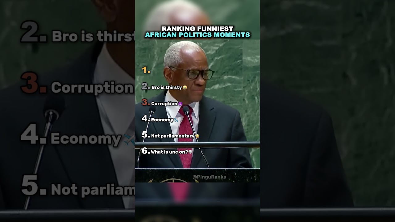 Top 5 Funniest Moments in African Politics 😂