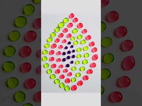 Rainbow Colour Drops Mixing #mix #paint #shortfeed #feed #rainbow