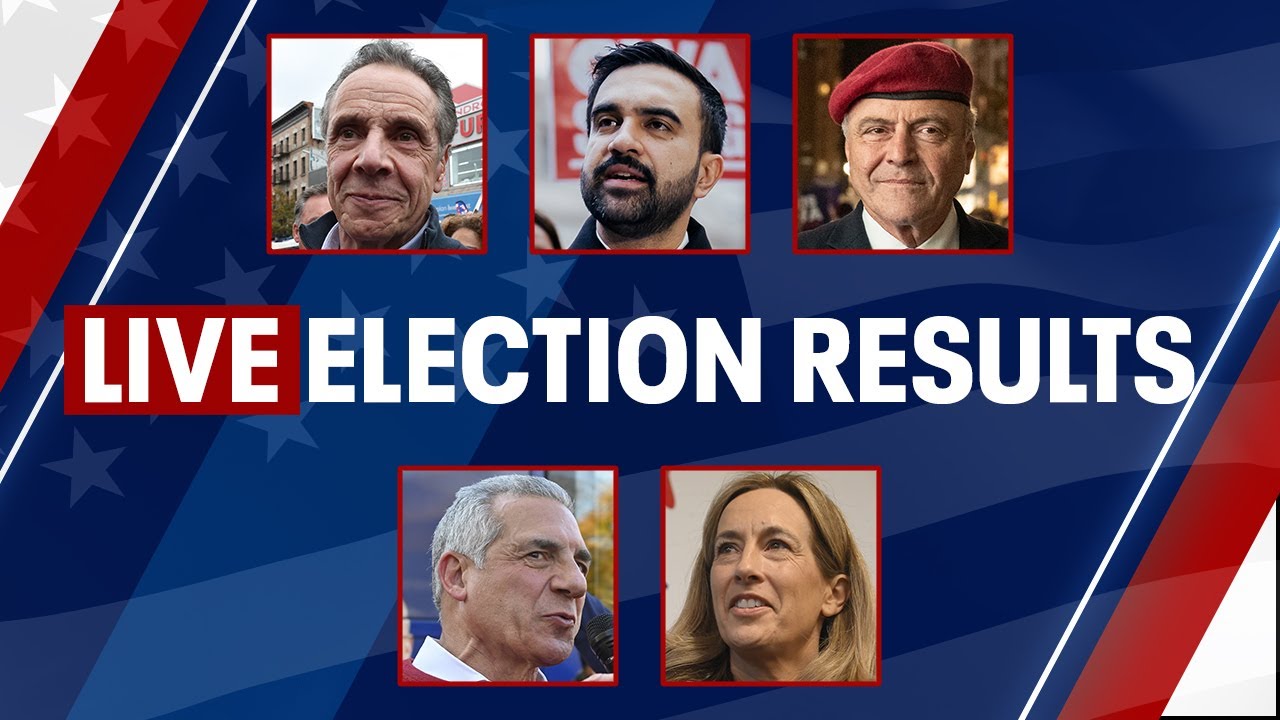 Live NYC & NJ Election Results & Speeches 🗳️