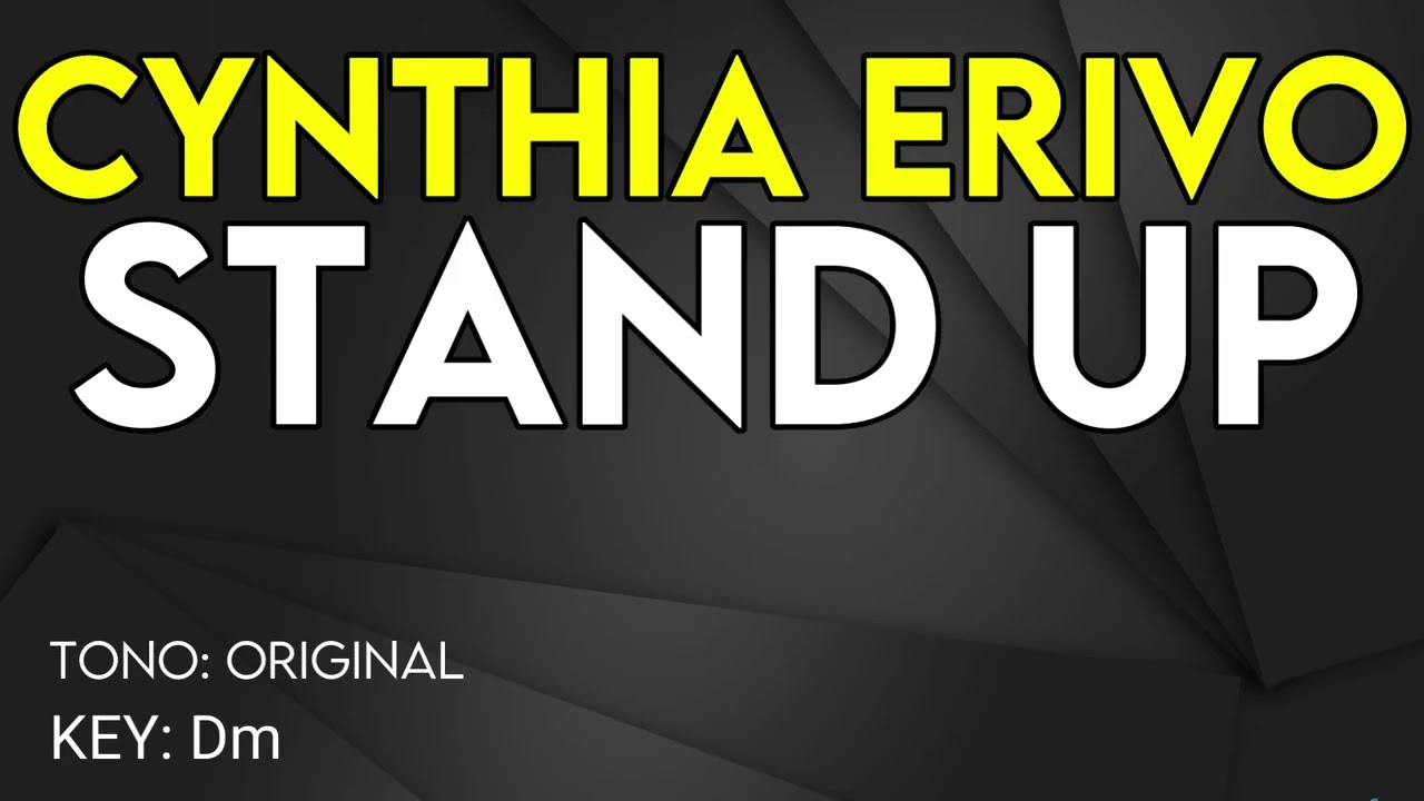 Cynthia Erivo - Stand Up Karaoke Instrumental 🎤