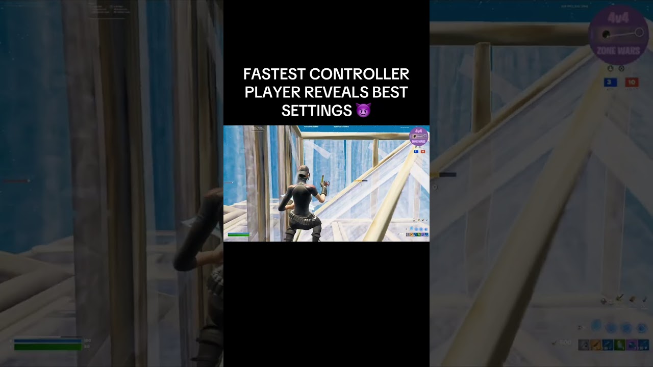 BEST Settings To EDIT Fast on Controller! 🎮 Sensitivity Guide for PC & Console (Fortnite PS5)