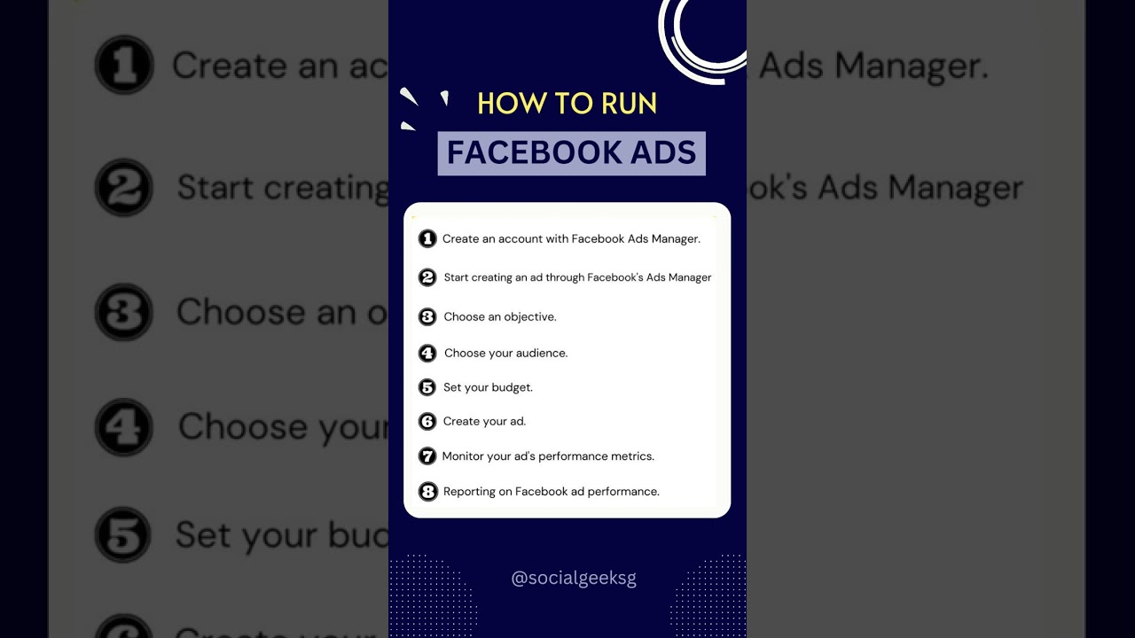Guide to Running Facebook Ads 📈