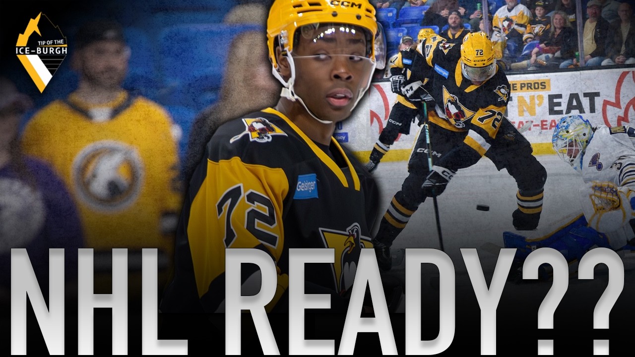 Penguins First-Round Pick Emerging as NHL Roster Candidate
