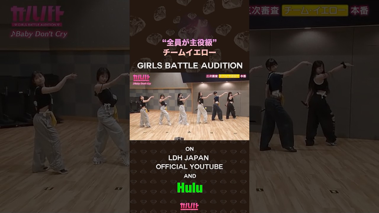 チームイエロー本番パフォーマンス🔥【ガルバト】