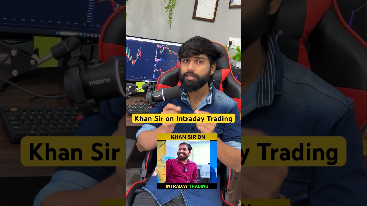 Khan Sir's Tips on Intraday Trading 📊