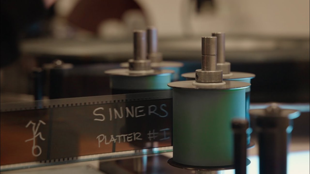 Ryan Coogler Tours IMAX® 70mm Reel for Sinners 🎬