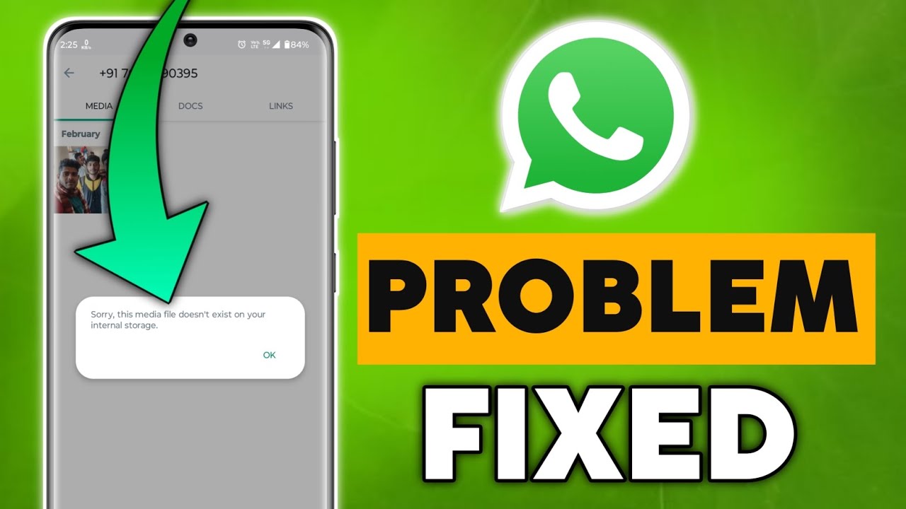 sorry this media file doesn't exist on your internal storage,fix sorry this media file doesn't exist