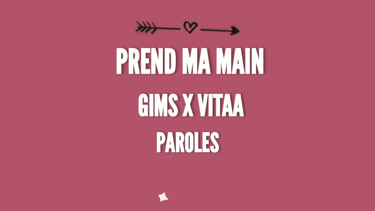 Maitre Gims feat Vitaa - Prends Ma Main Lyrics