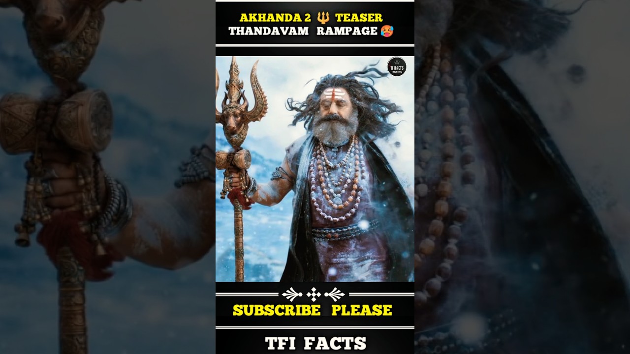 Akhanda 2 Teaser Review 🎬