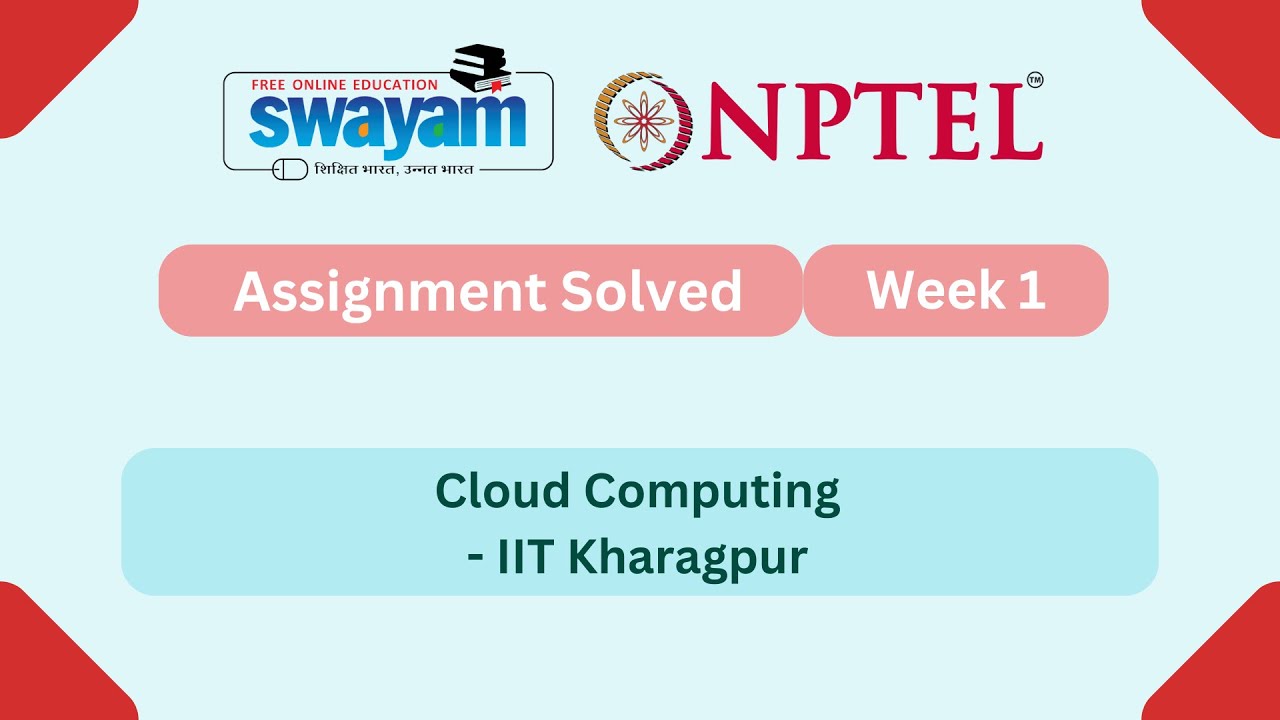 Cloud Computing Week 1 | NPTEL Answers 2026 π