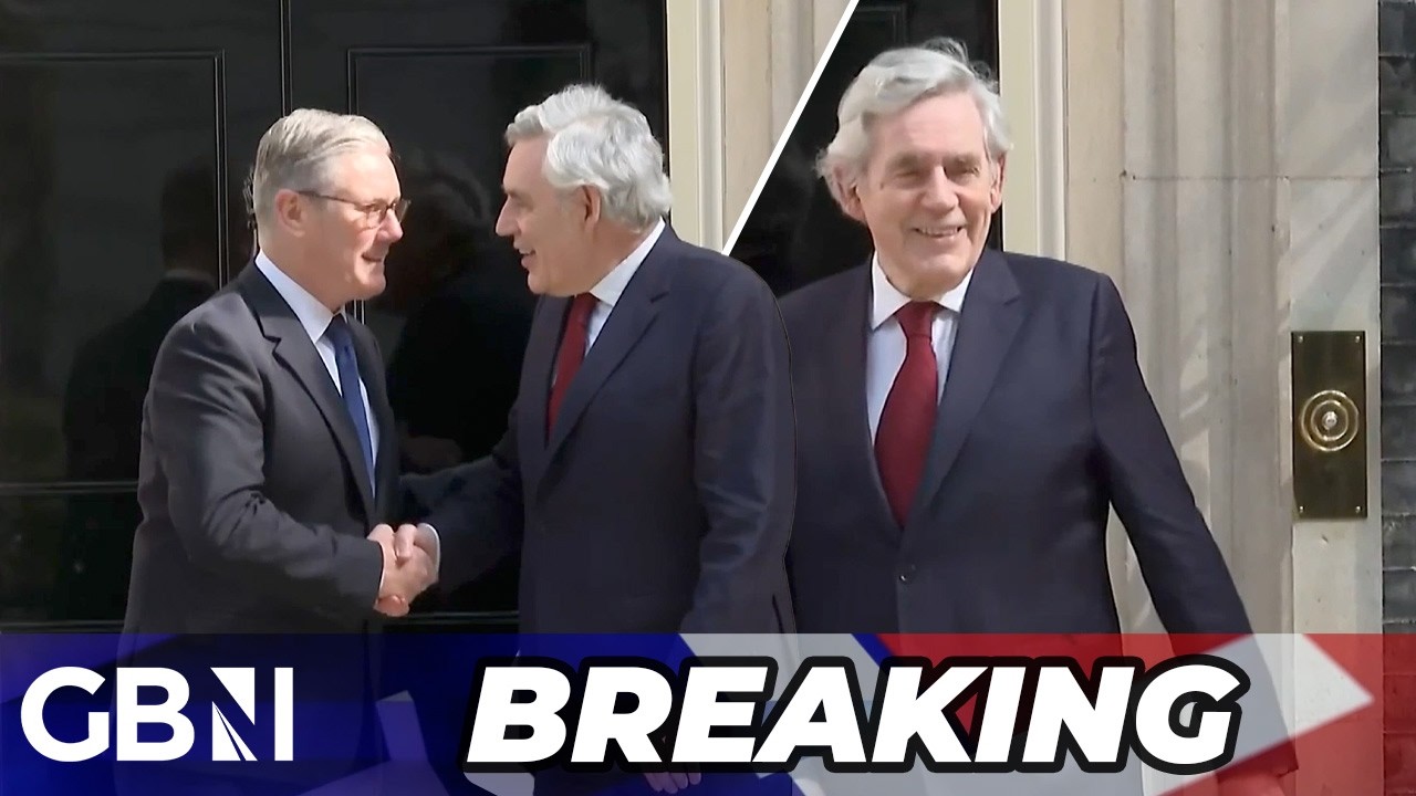 BREAKING: Gordon Brown makes return to Downing Street in new role as Starmer clings to premiership