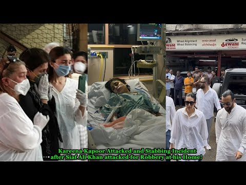 Kareena Kapoor badly Attaccked & met with an Accident after Saif Ali Khan Attacked !