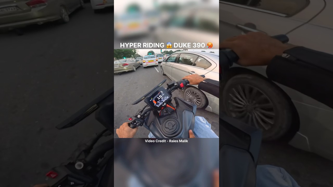 Experience the Thrill: Duke 390 Hyper Ride ποΈ | Trending Shorts