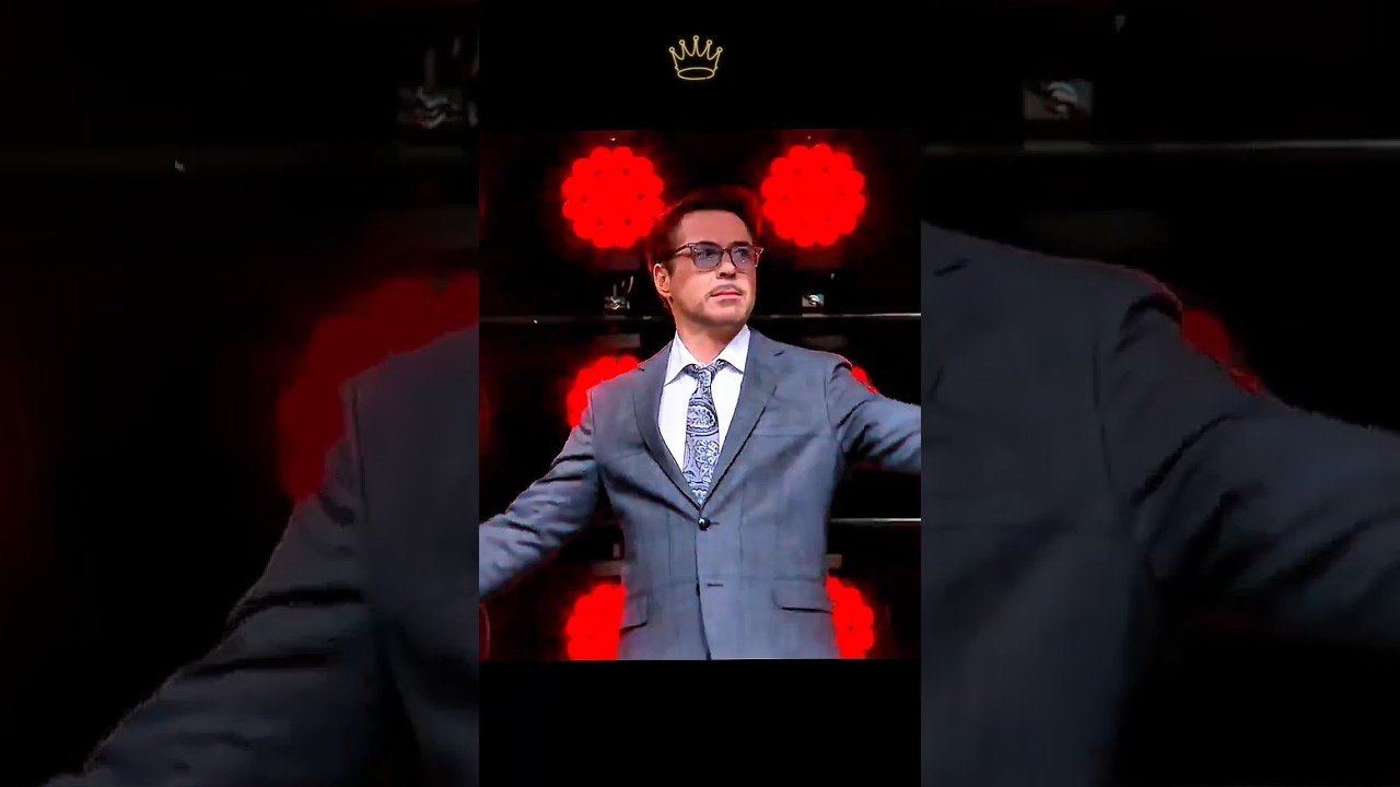 RDJ's Entry Moment 🔥 #shorts #IronMan #Avengers