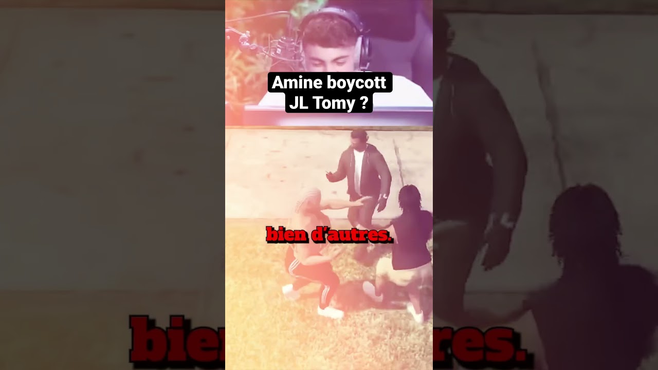 Amine Boycott JL Tomy’s New GTA RP Server 😱