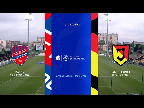 SKRÓT: Raków Częstochowa - Jagiellonia Białystok | Ekstraklasa 17. Kolejka | 2019/20