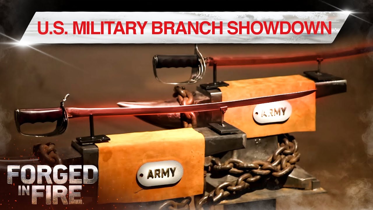U.S. Military Branches Face Off in Forged in Fire 🔥