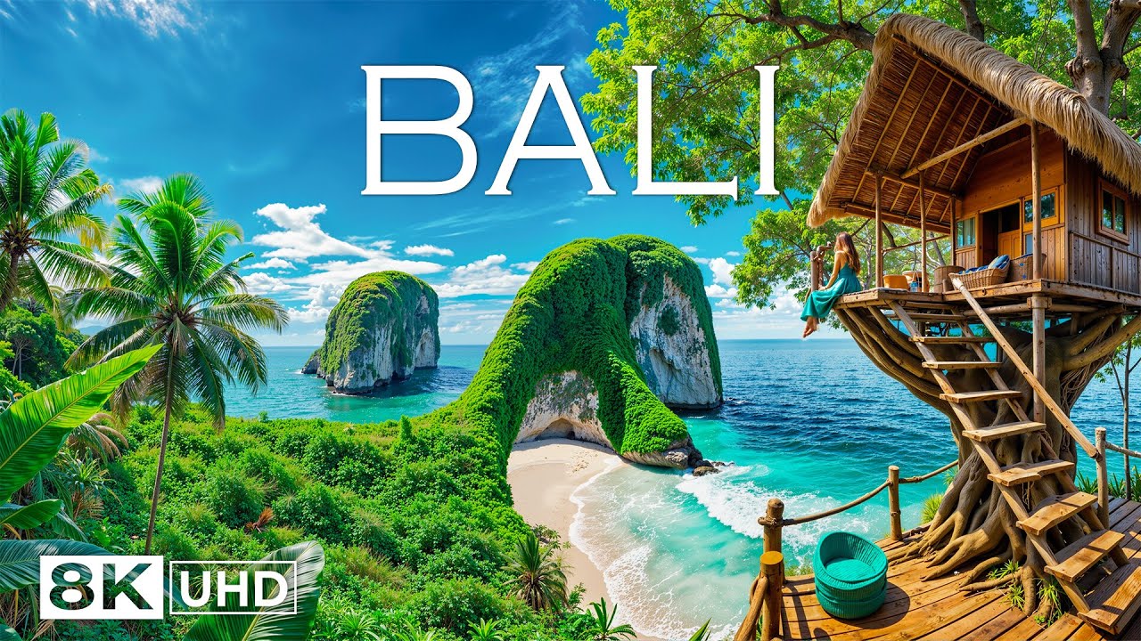 Discover Bali: The World's Most Famous Island in Stunning 8K 🌴