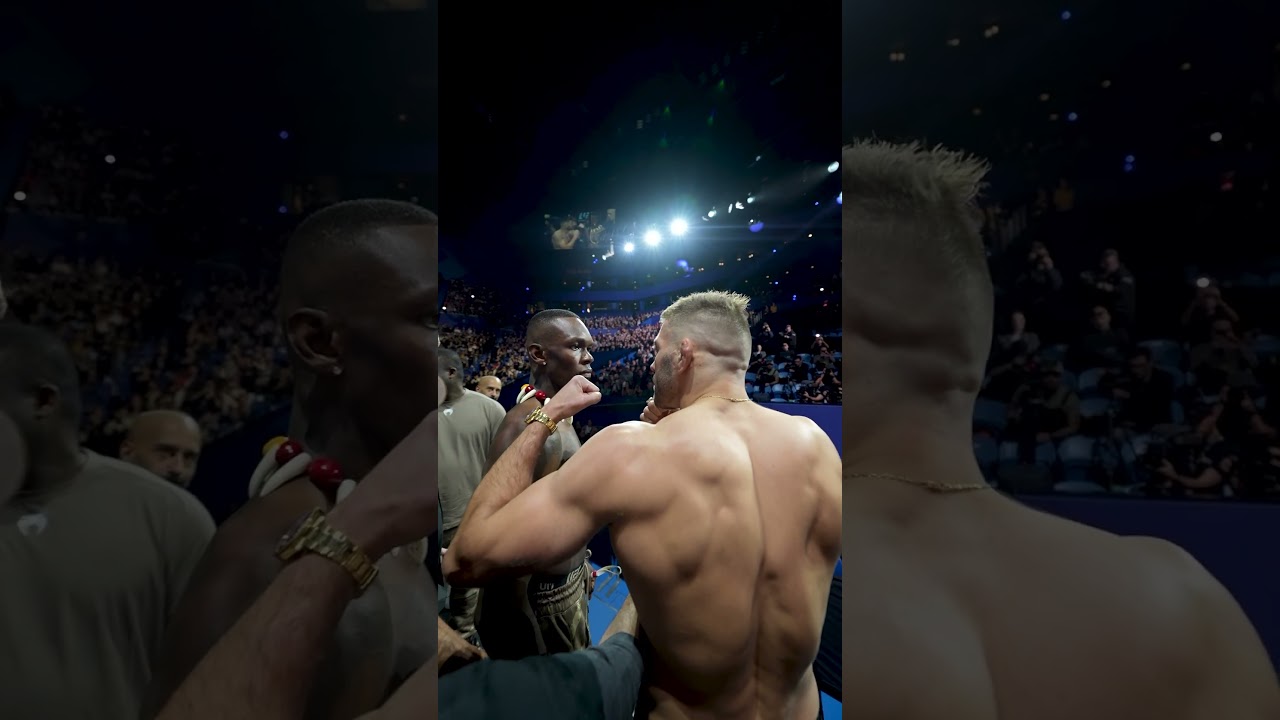 Vale o cinturão 🏆! Quem vence a luta principal do #UFC305: Dricus Du Plessis ou Israel Adesanya?