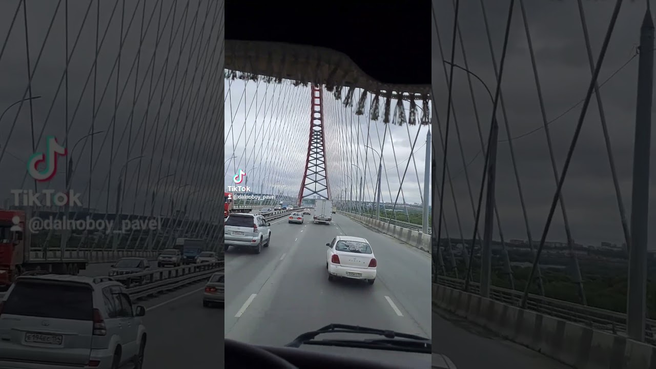 Бугринский мост в Новосибирске 🌉