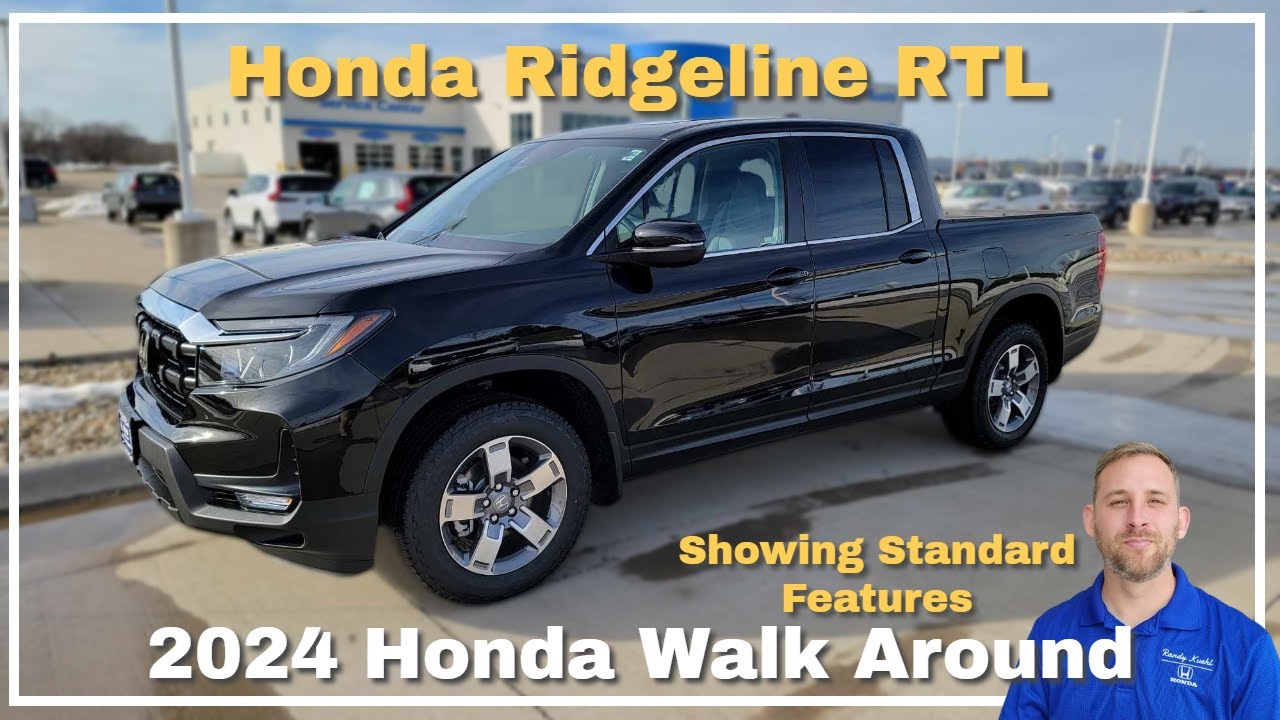 2024 Honda Ridgeline RTL Walkaround & Features 🚗