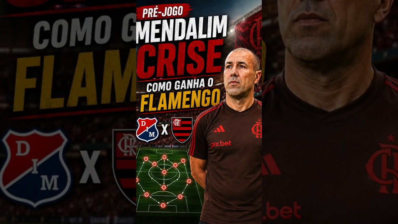 VAI GOLEAR DE NOVO? INDEPENDIENTE MEDELLÍN X FLAMENGO NA COLÔMBIA PELA LIBERTADORES🔥