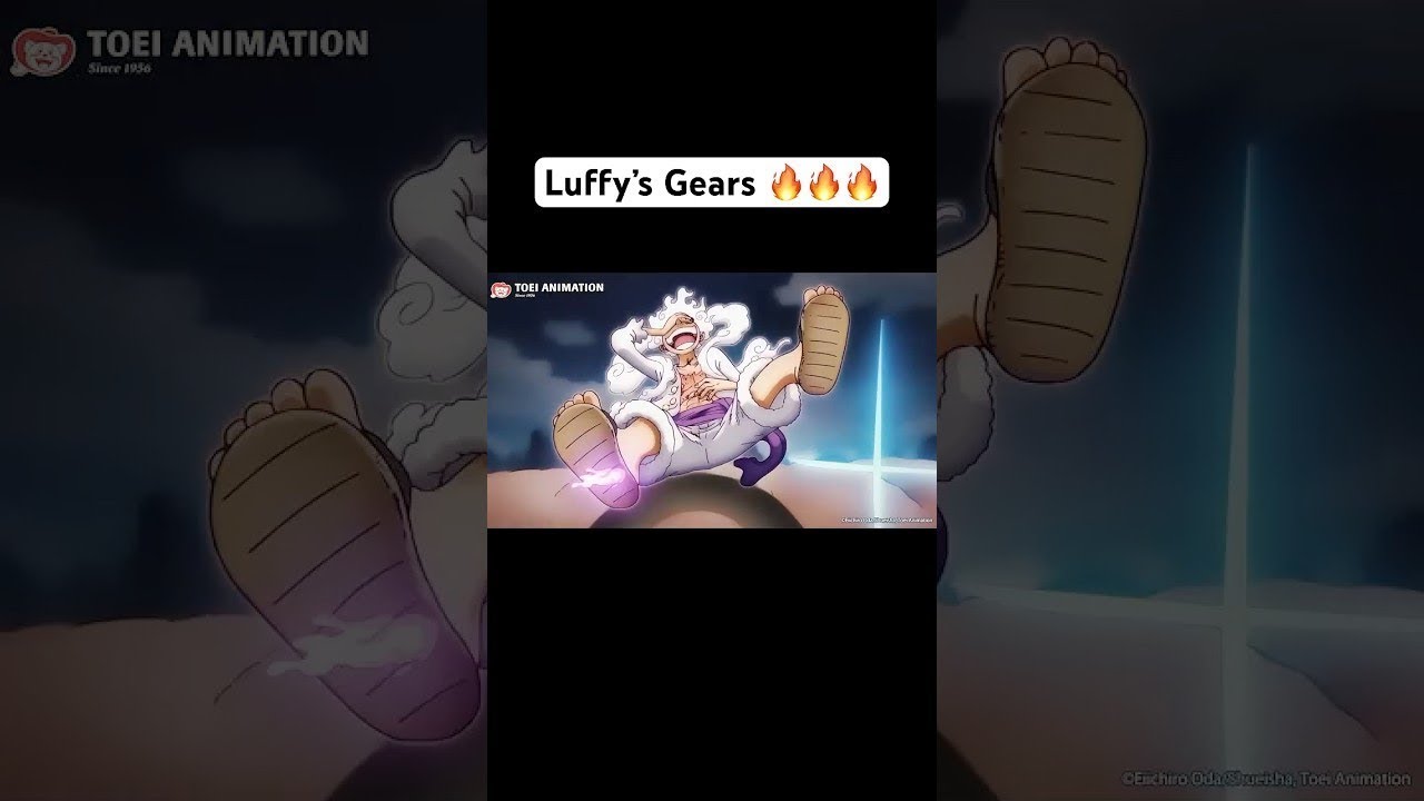Luffy's Gears 🏴‍☠️🔥: The Pirate's Power Moves