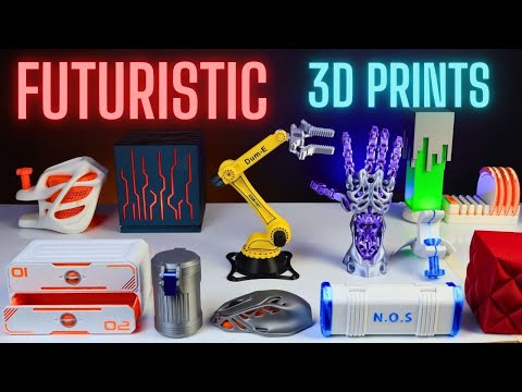 Amazing FUTURISTIC 3D Prints