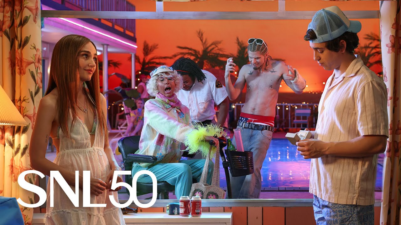 SNL Spring Break Skit with Chloe Fineman & Marcello Hernández