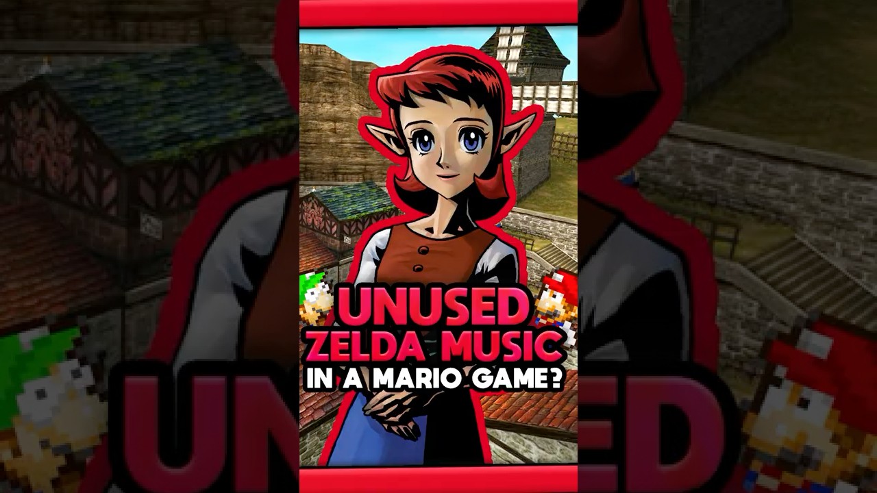 Hidden Zelda Music in Super Mario 3D Land 🎶