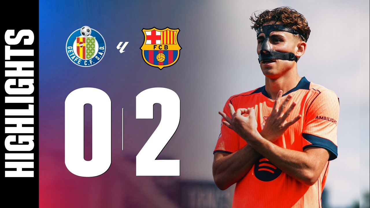 Getafe 0-2 Barcelona | La Liga 2025/26 MD 32 ⚽