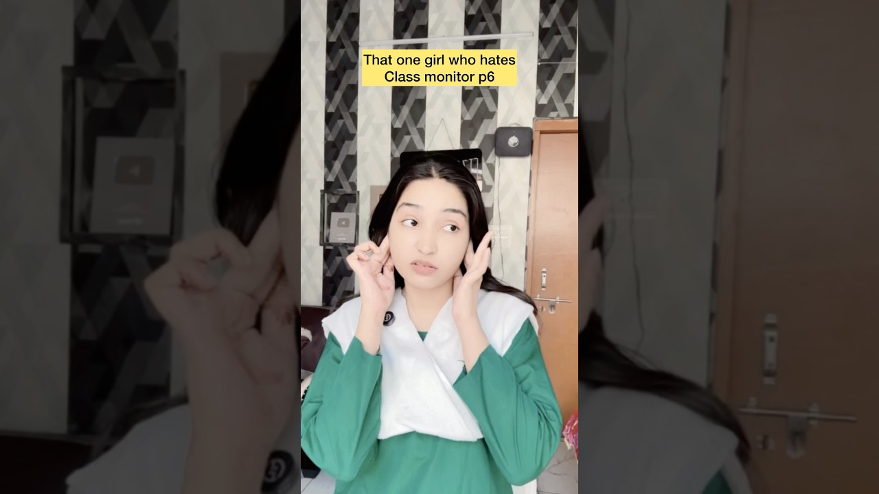 That Girl Who Can't Stand Monitor P6 😂 #Shorts #Viral