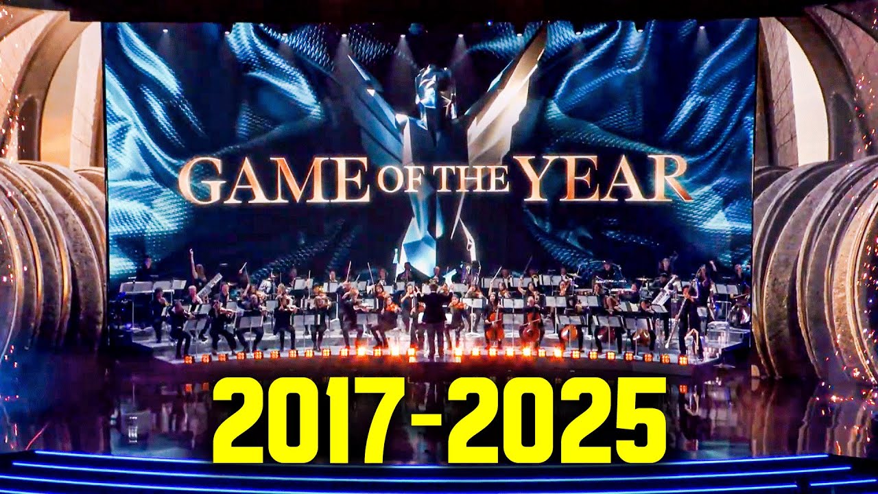 All Game Awards Orchestra Game of the Year Performances (2017-2025)